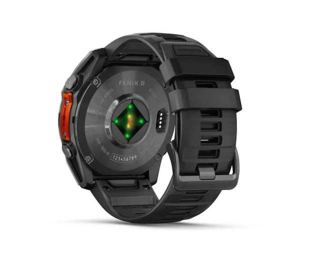 Garmin fenix 8 AMOLED 51mm łupkowoszary z czarnym paskiem - 1277070 - zdjęcie 11